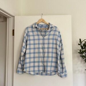 Vintage Boho Orvis‎ Button-Up Flannel Shirt